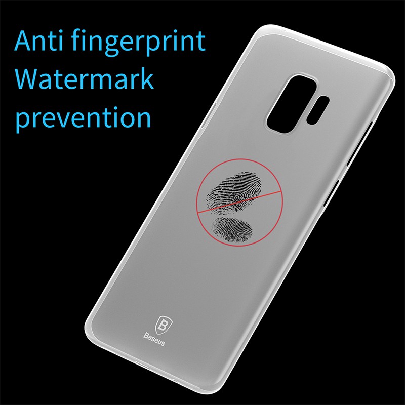 Ursa Mart BASEUS Wing Case for Samsung S9 / S9 Plus Cover Casing Thin Light Anti Fingerprint