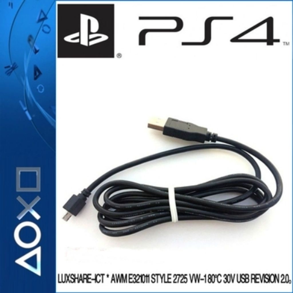 PS4 Original Dualshock 4 Controller USB Cable (Original Playstation