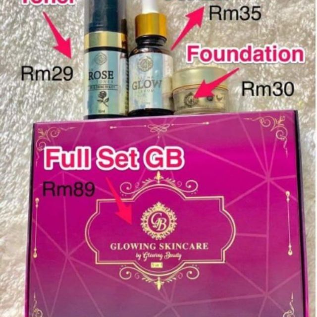 harga glowing skin care