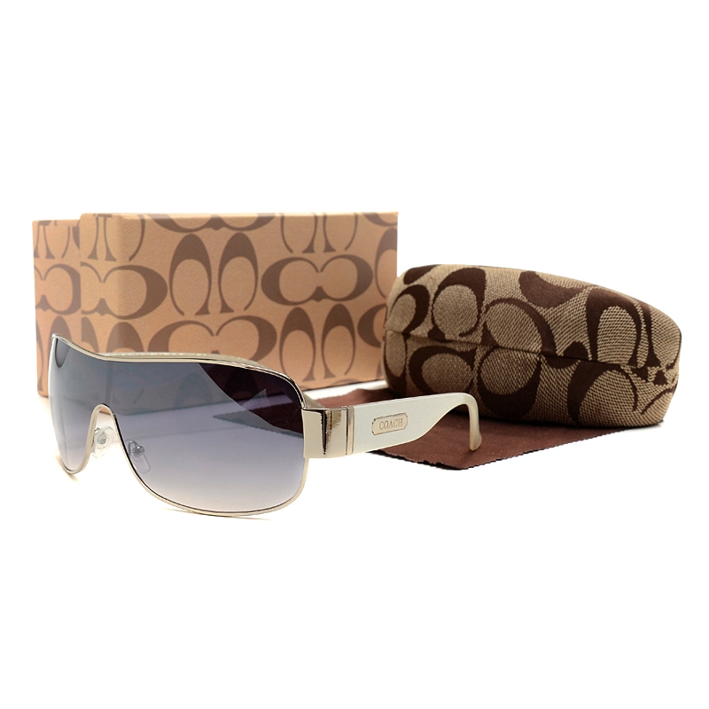 white coach sunglasses