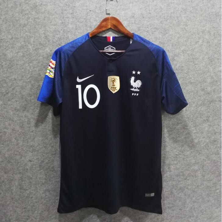 2022 World Cup French Soccer Jersey Mbappé Jersey Griezmann 