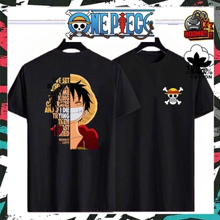 🔥100% premium cotton🔥 one piece luffy smile cotton tshirt t shirt tee men women unisex baju lelaki wanita perempuan