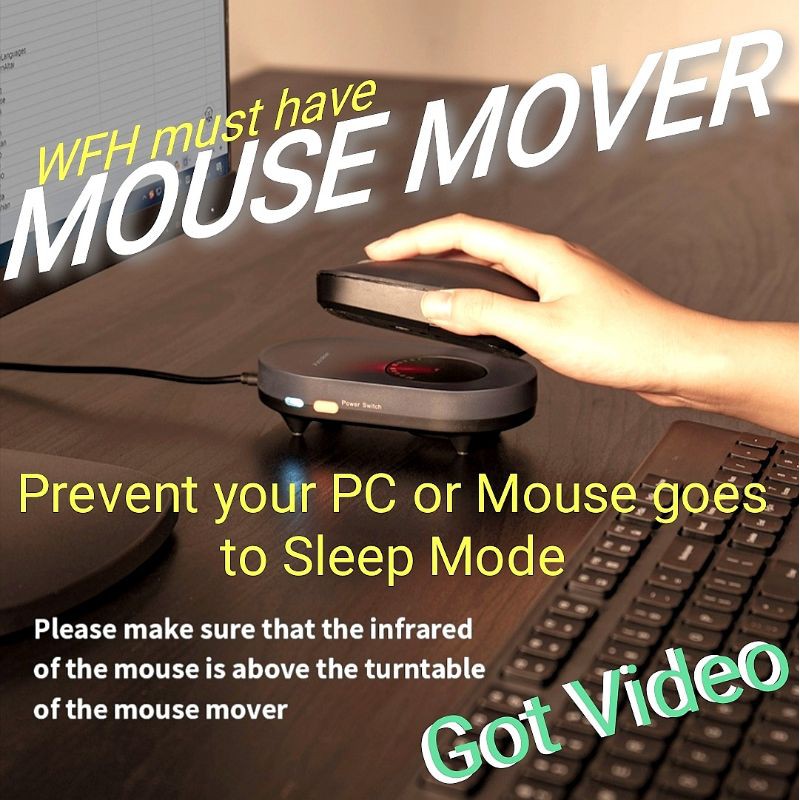 MOUSE MOVER / MOUSE JIGGLER / MOUSE Pusher WFH (Work from home must ...