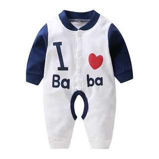 Baby One Piece Clothes Spring And Autumn Boys And Girls Baby Cotton Newborn Long Sleeve Khaki Clothes Baby Paj婴儿连体衣春秋男女宝宝纯棉新生儿长袖哈衣婴儿睡衣爬服外出抱衣fany13 Sg 9 18 Shopee Singapore