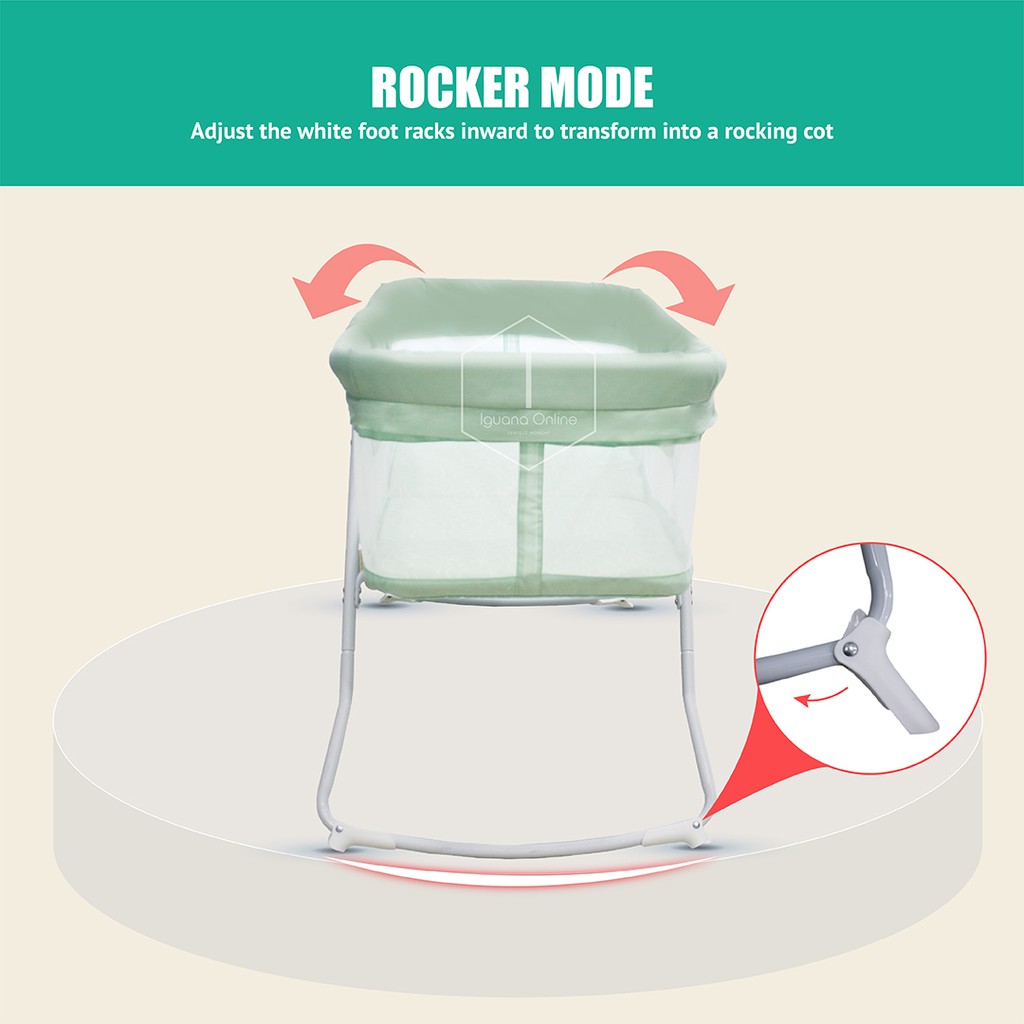 cot rocker feet