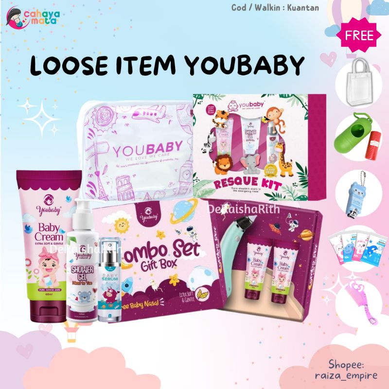 YOUBABY Cream Baby Shower Gel Organic Baby Hair Serum (RAMADAN