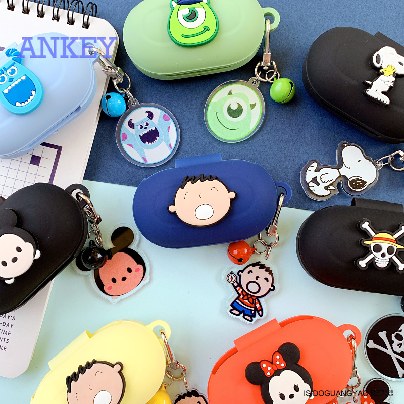 Samsung Galaxy Buds / Buds Plus Case Soft Cover Mouse Bells Cute Cartoon  Headset Case for Samsung Galaxy Buds / Buds Plus / Buds+ Cover Wireless  Bluetooth Waterproof Shockproof Headphone Case Protective
