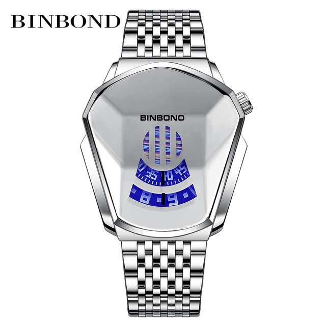 BINBOND Fashion Sport Watch Men gold Wrist Watches Man Clock Casual  Chronograph Watch | Shopee Singapore