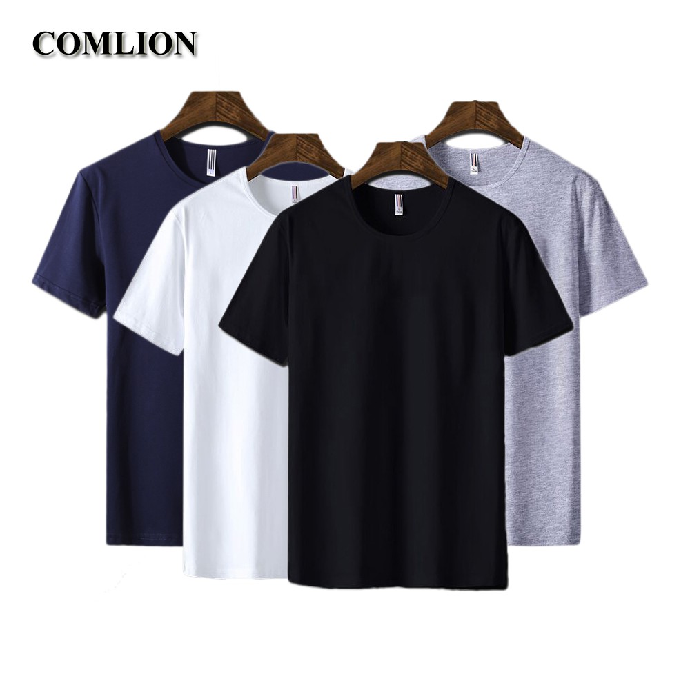 [Asia Size] Men's T-Shirt Casual Tshirts Cotton T Shirt Men Top Quality ...