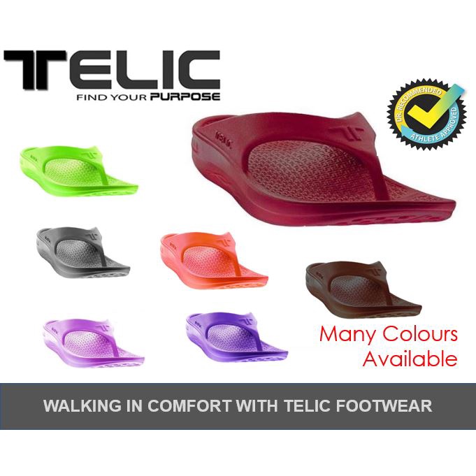 TELIC Flip Flop Sandals Unisex Sandal / Slipper Anatomy Correct