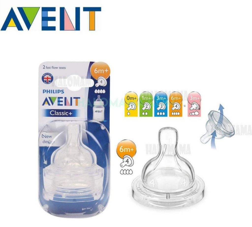 avent classic teats size 3