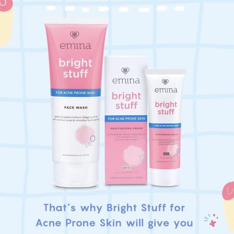 emina bright stuff acne face wash