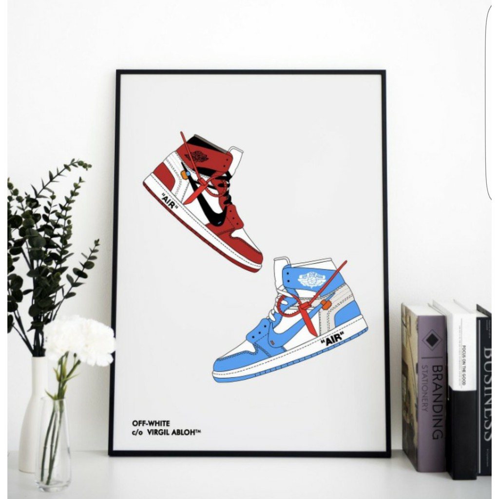 nike x off white poster