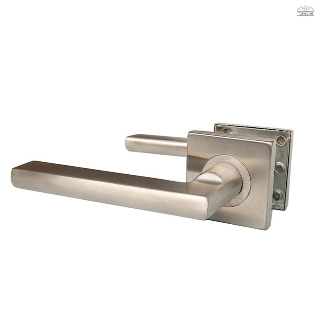 T Privacy Bathroom Door Lever Lock Set For Home Interior Door Keyless Heavy Duty Bedroom Door Lock Handle Shopee Singapore