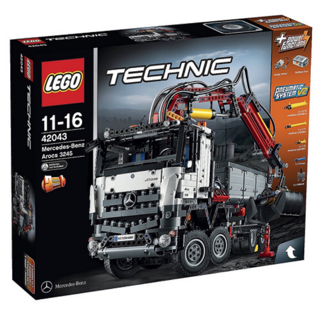 Lego Technic 42043 Mercedes Benz Arocs 