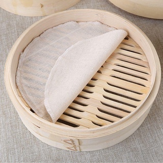 DOREEN1 Bamboo Steamer With Handle Mini Steaming With Lid Steam Basket Kitchen Tools Set Cooking Tools Set Sum Steamer #7