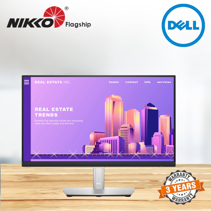 [Local Warranty] Dell 24 Monitor P2422H monitor 24 inch monitor 24" monitor full HD FHD