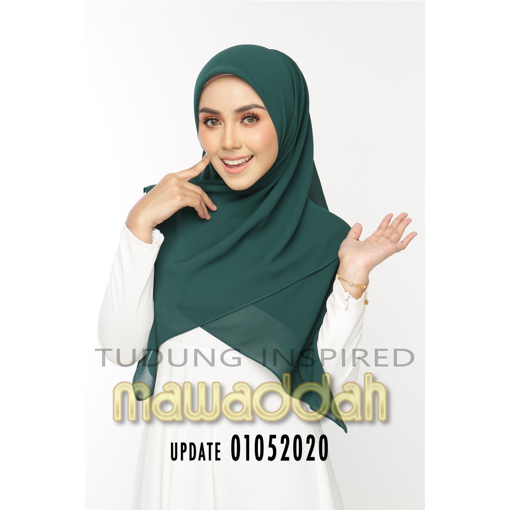 Shop Malaysia Ready Stock Tudung Bawal Bidang 50 Heavy Chiffon Shopee Singapore