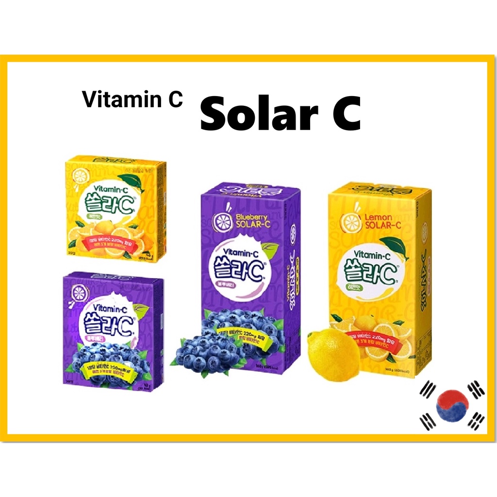 [Korea Eundan] Solar C Vitamin C 20T/80T From Child to Adult Chewable