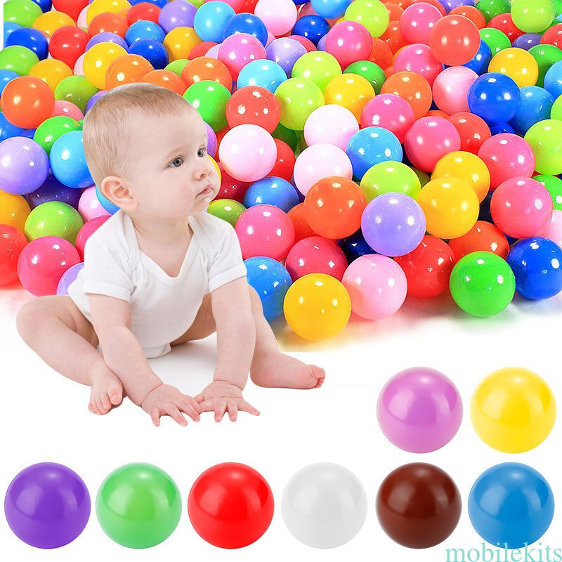 200pcs Kids Baby Soft Play Balls Toy 