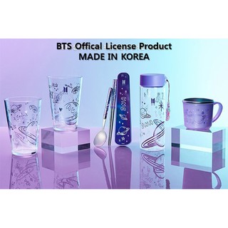 [BTS DNA Celebrity Merchandise] Transparent Non-Slip Stainless Cup 255ml / Pendant Tritan Bottle 500ml / Party Jumbo Cup 500ml 2P Set/Hand Mirror