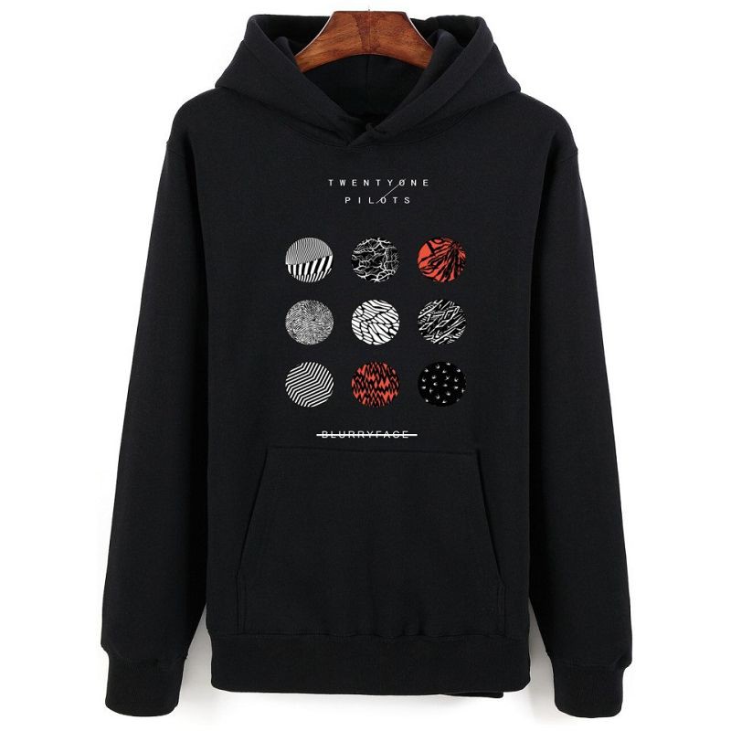 twenty one pilots grey hoodie