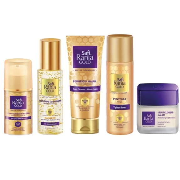Shop Malaysia Safi Rania Gold Beetox Skincare Range Shopee Singapore