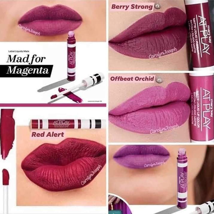 At Play Matte Liquid Lip Color Shopee Singapore