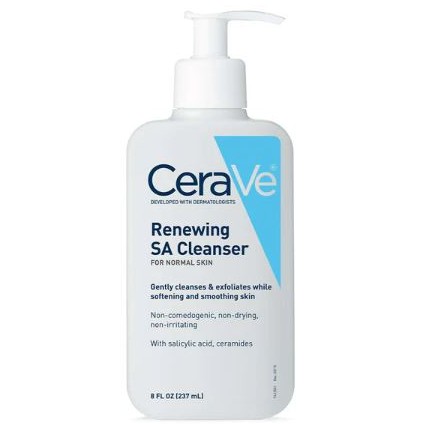 cerave renewing sa cleanser shopee