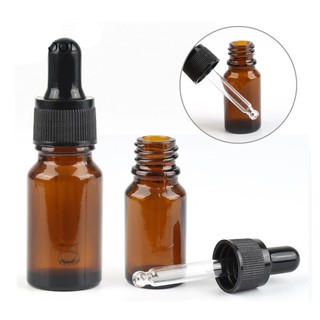 Image of 12pcs Dropper Bottle - For Aromatherapy and Essential Oil Sprayer Pipette Funnel