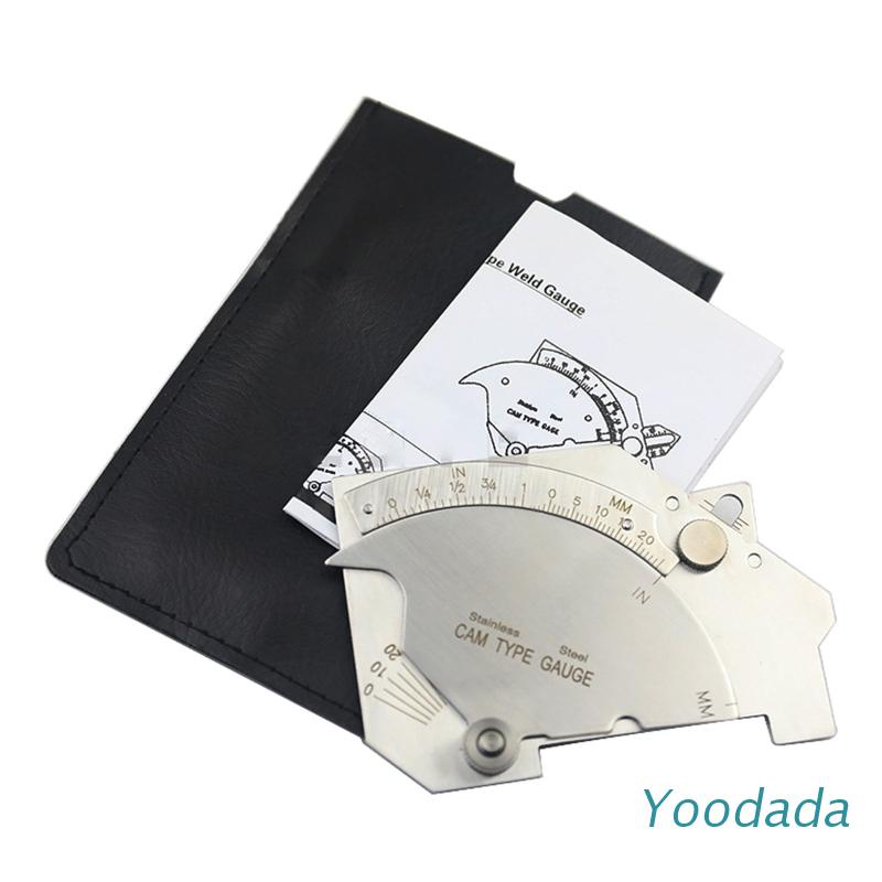 Yoo Bridge Cam Welding Gauge Stainless Steel Cam Type Gauge Master Gage