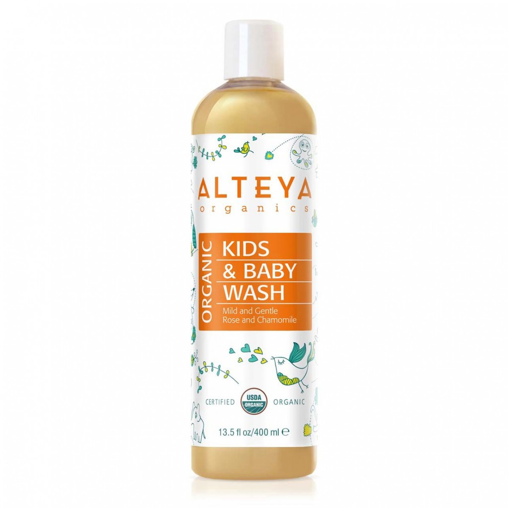 Alteya Organic Organic Kids Baby Wash 400ml Expiry Dec 2020