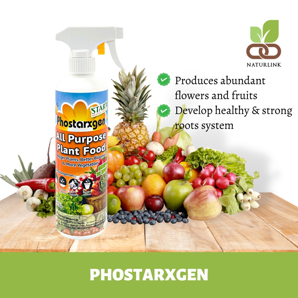 STARX Phostarxgen All Purpose Plant Food (500ml) Spray Fertilizer for