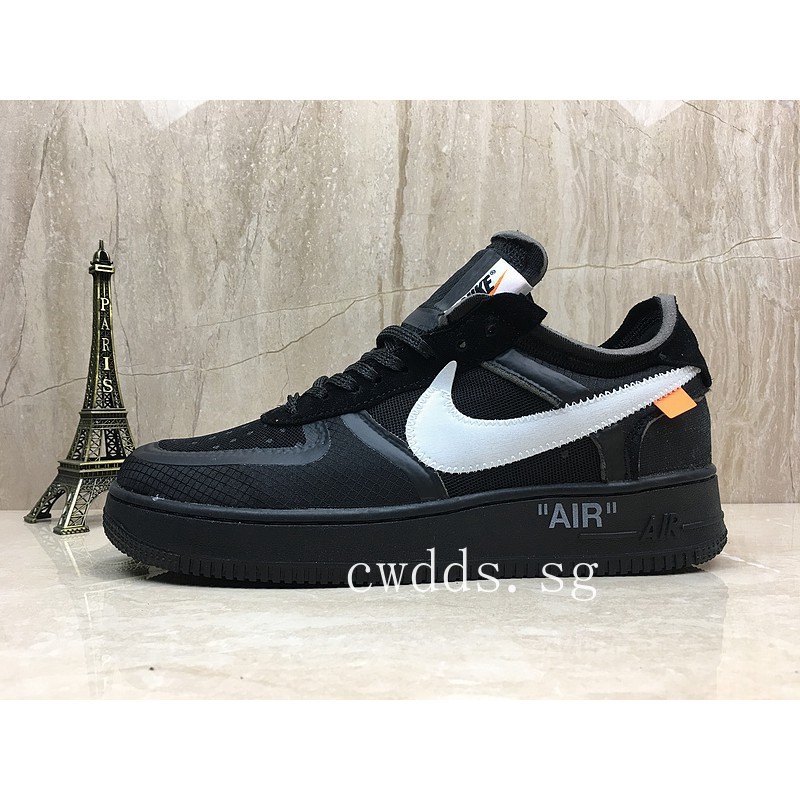 ow x air force 1 black