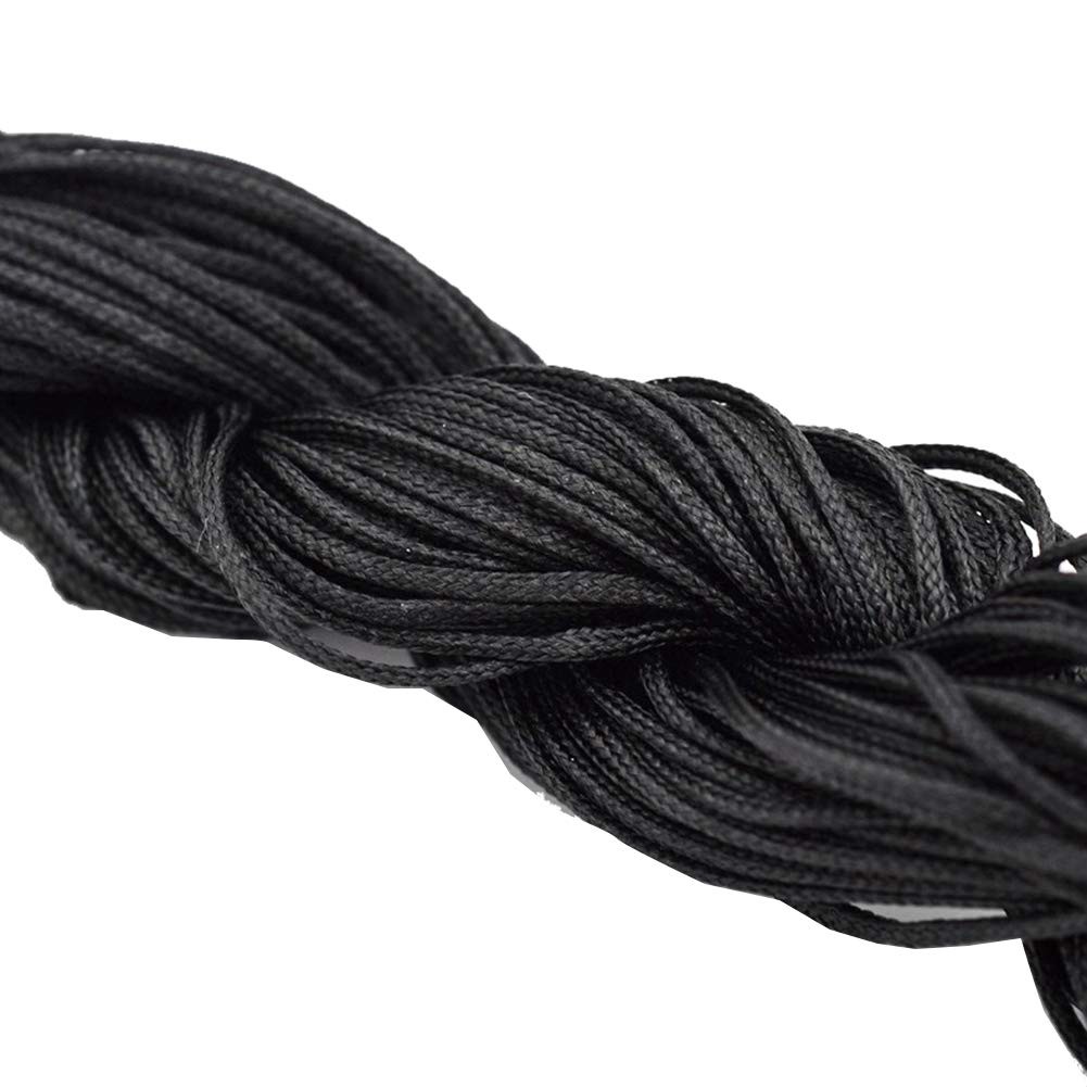 black nylon rope