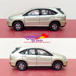 64 Scale Tomica Toyota Harrier Gold Loose Diecast Model ASH27