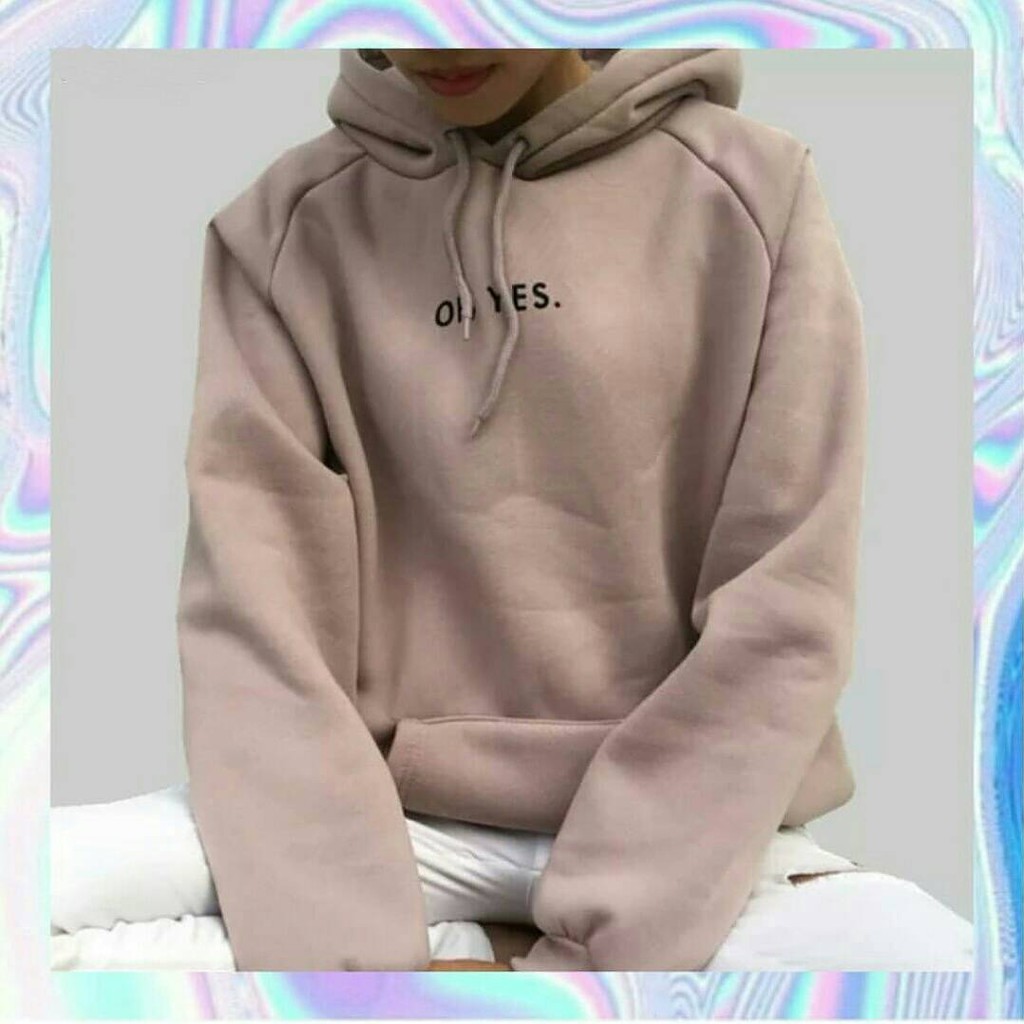 Pay For Place Hoodie Jumper Pullover Oh Yes 15 Colors Size M Xxl Men Women Shopee Singapore
