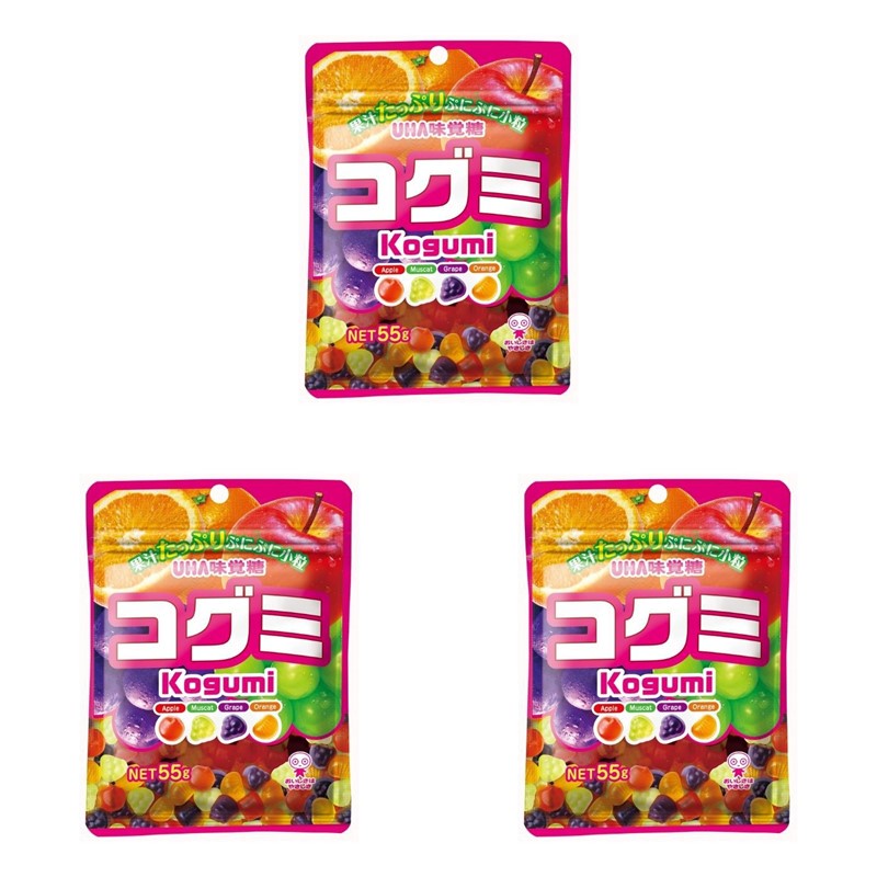 UHA Kogumi (Small fruit gummies) 85g