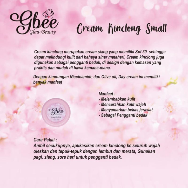 Glow Beauty Treatment Gbee Bpom Kinclong Small Package Amp Medium Shopee Singapore