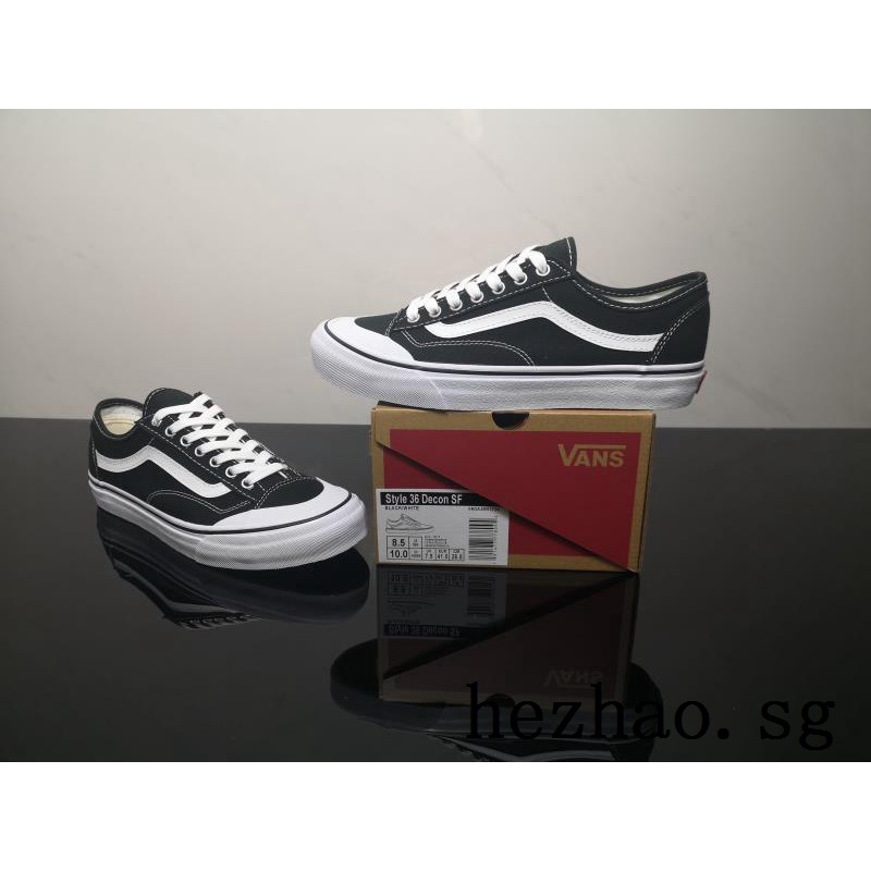 white vans running shoes