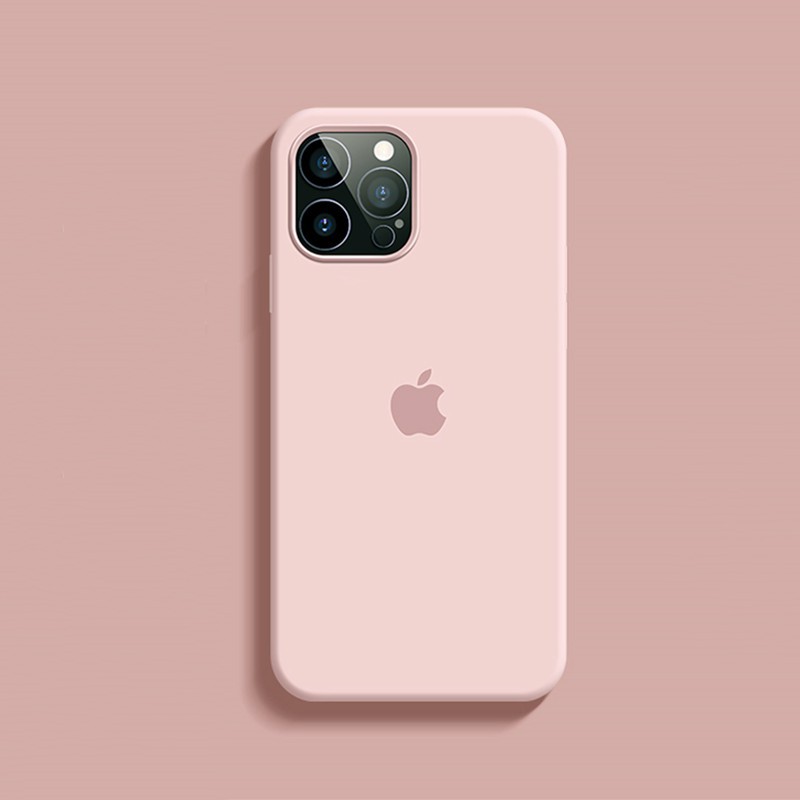 Sand Powder Full Coverage Iphone 12 12 Pro Max 12mini 11 Pro Max 7 8 Plus X Xs Max Xr 8 Liquid Silicone Phone Case Shopee Singapore