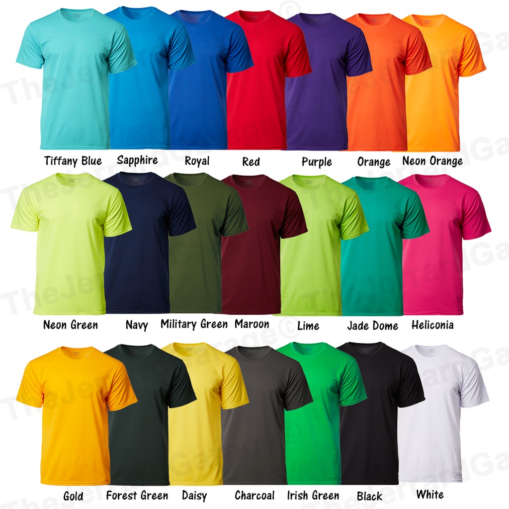 Dry Pique Dri Fit Round Neck T-Shirt | Shopee Singapore