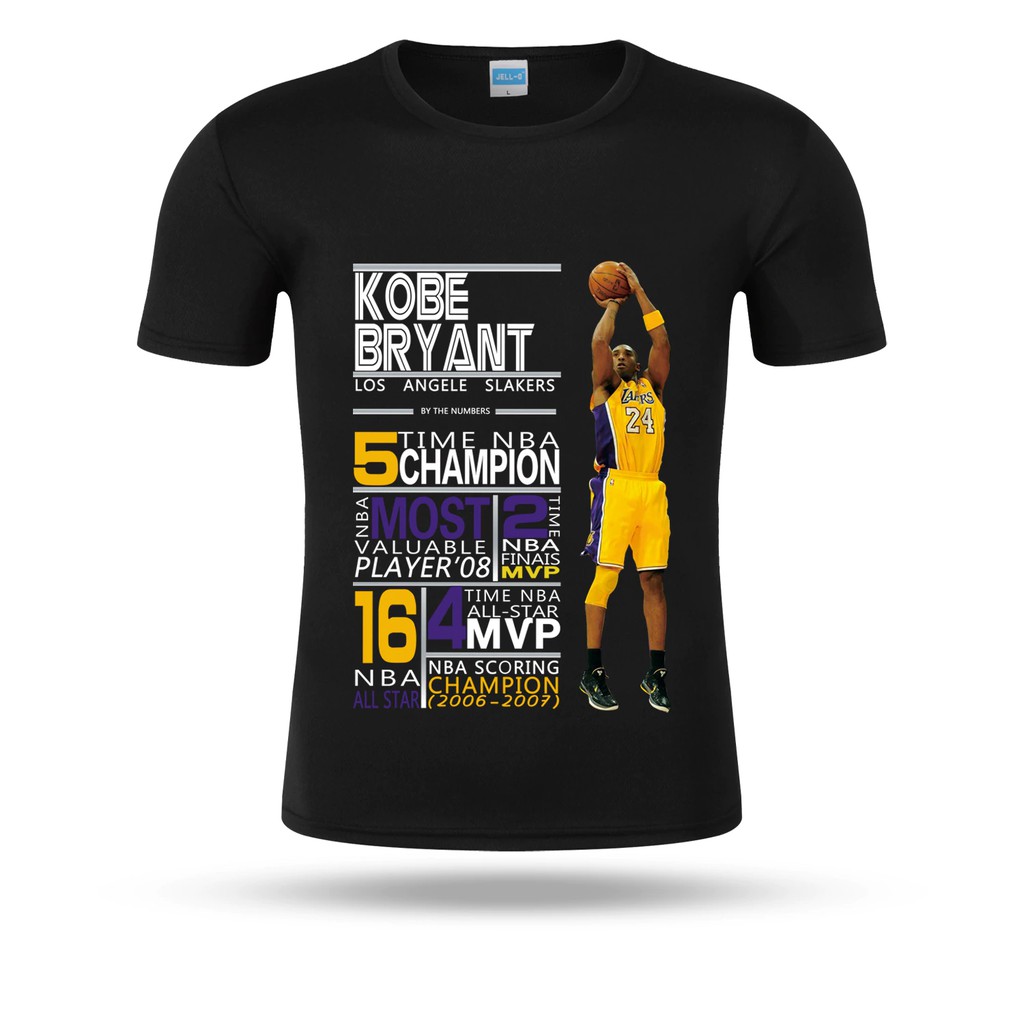 kobe bryant championship shirt