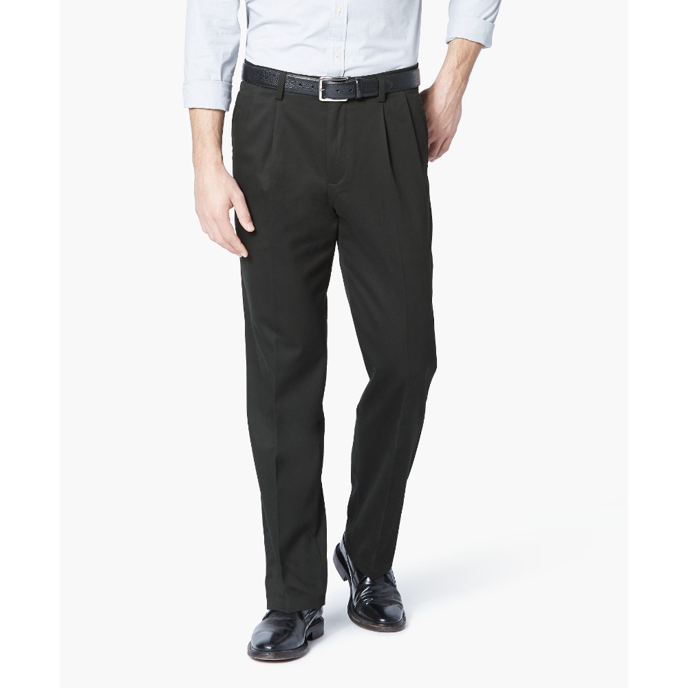 dockers pleated pants