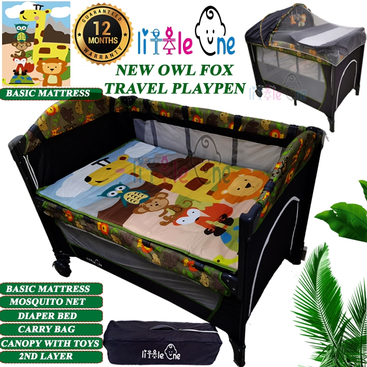 cot bed with sliding side