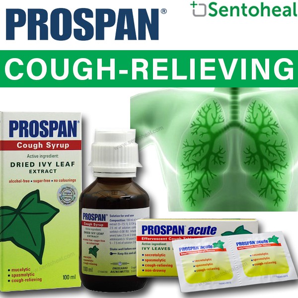 Prospan Cough Syrup 100ml/ Effervescent Tablet 10 tablets Shopee Singapore