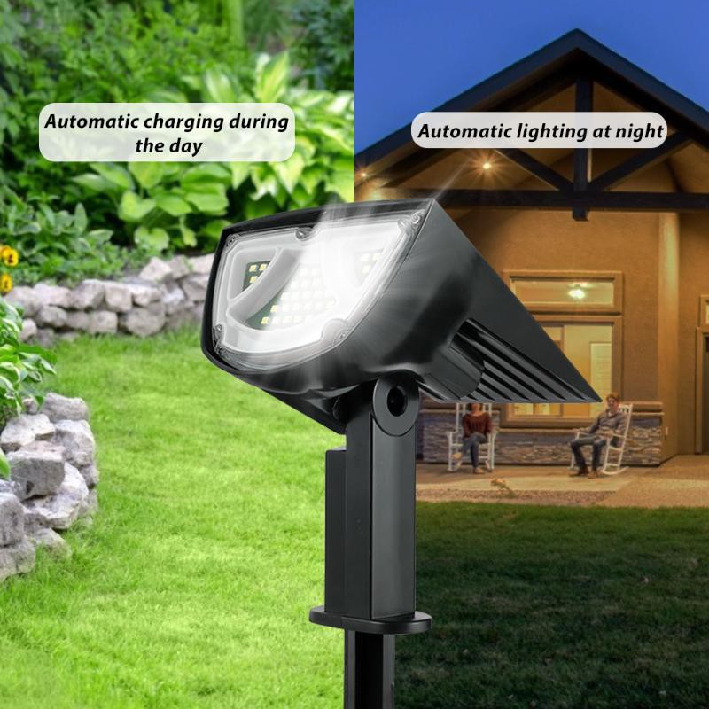 43led Solar Garden Lights Waterproof, Wireless Outdoor Lights