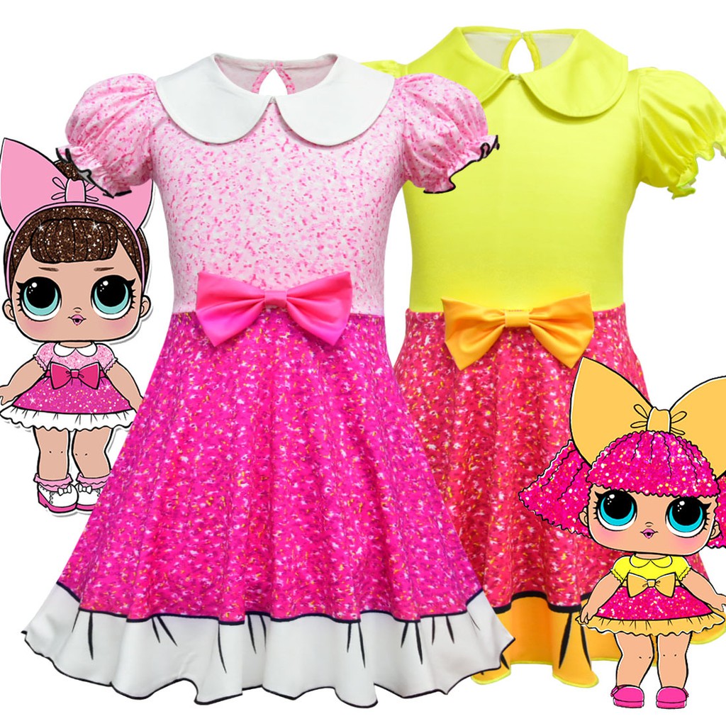 lol doll girls dress