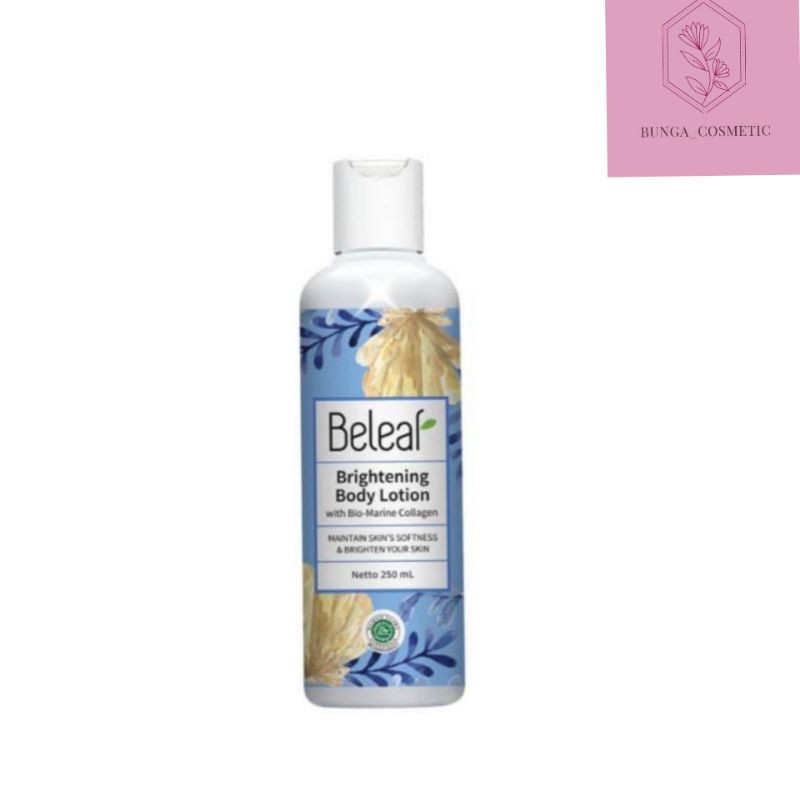 Beleaf Brightening Body Lotion 250ml Shopee Singapore