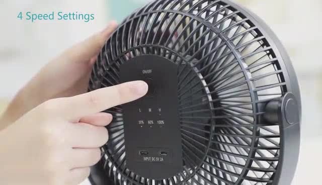 10000 mah rechargeable fan